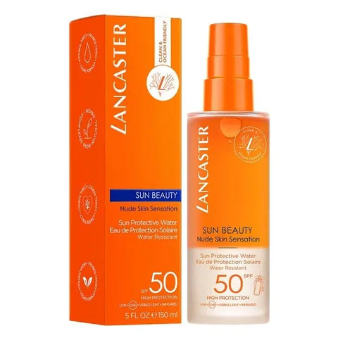 احصلي على حماية SPF 50 وانتعاش مع لانكستر صن بيوتي