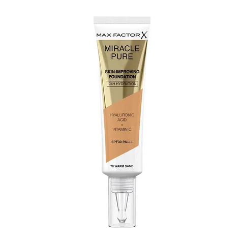 Max Factor Miracle Pure Foundation SPF 30 Warm Sand 70