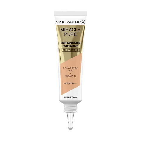 Max Factor ماكس فاكتور ميراكل بيور كريم أساس عاجي فاتح 40