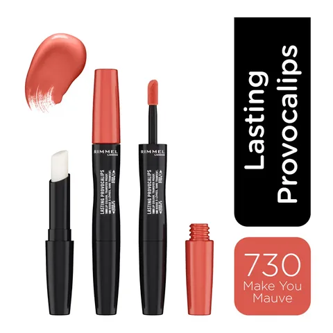 Rimmel London Provocalips 2-Phasen Flüssiglippenstift – 16 Stunden Farbe &amp; Feuchtigkeit