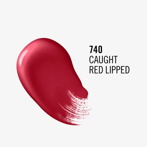 Rimmel London أحمر شفاه سائل بروفوكاليبس من ريميل لندن، لون أحمر 740