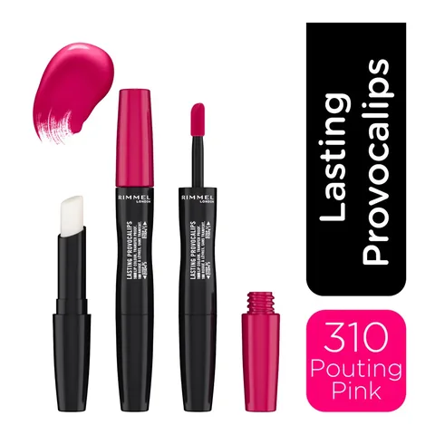 Rimmel London Provocalips Flüssiger Lippenstift - Pouting Pink 310