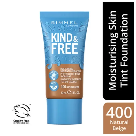 Rimmel London Kind Free Vegan Foundation - Natural Beige 400