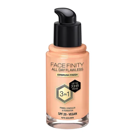 Max Factor Facefinity 3-in-1 Foundation SPF 20, Nr. 75 Golden