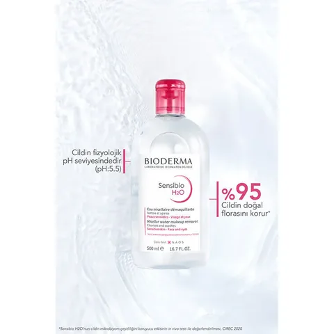 Bioderma Sensibio H2O Face and Makeup Cleansing Water 850 ml
