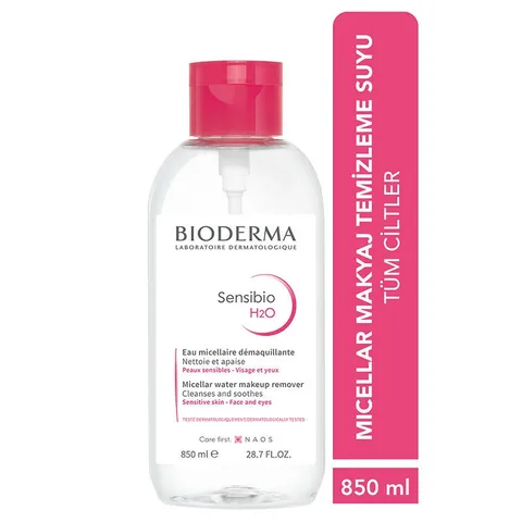 Bioderma Sensibio H2O Face and Makeup Cleansing Water 850 ml