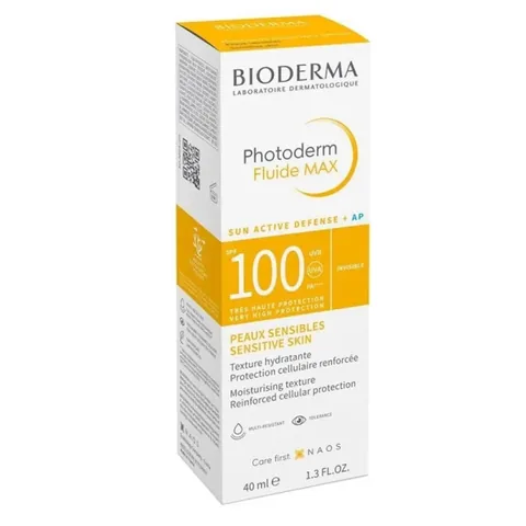Биодерма Фотодерм Флюид SPF 100 Крем для солнцезащиты для чувствительной кожи - 40 мл