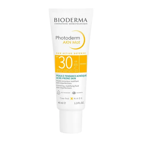 Матирование и защита: Bioderma Photoderm AKN MAT SPF 30