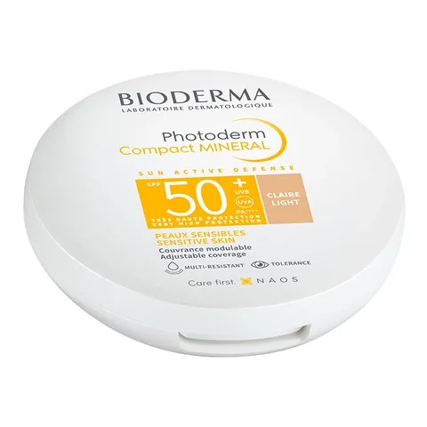 Bioderma Photoderm Compact Mineral SPF50 - Heller Farbton 10g