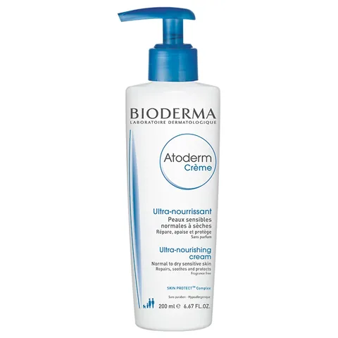 Feuchtigkeitsspendende Creme für normale bis trockene Haut 200 ml von Bioderma