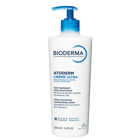 Bioderma كريم ترطيب الجسم من بيوديرما ضغاط 500 مل