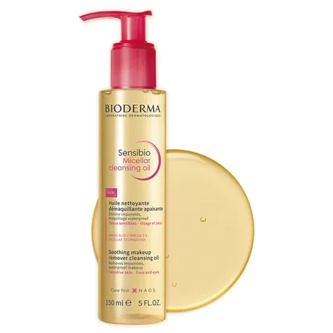 Мицеллярное очищающее масло Bioderma Sensibio 150 мл