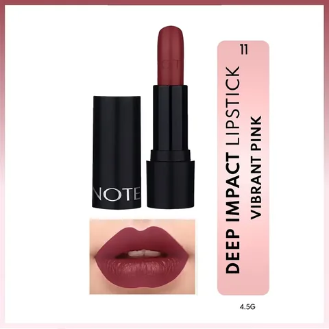 Note Deep Impact Lipstick 11