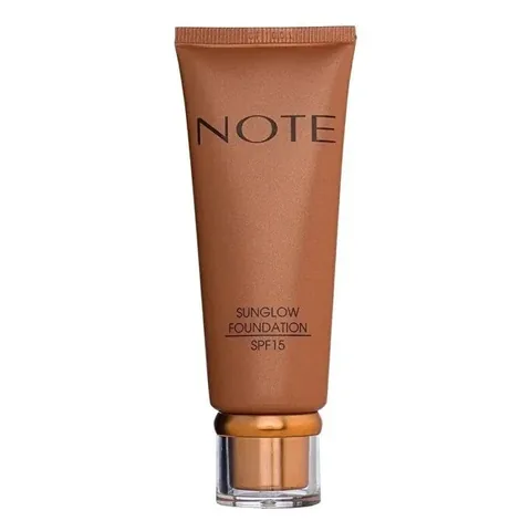 Основной бронзирующий тональный крем Note Sunglow SPF 15 - Натуральный бронзовый оттенок