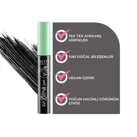 Note Full Bloom Wimperntusche - Volumen- und Längenformel