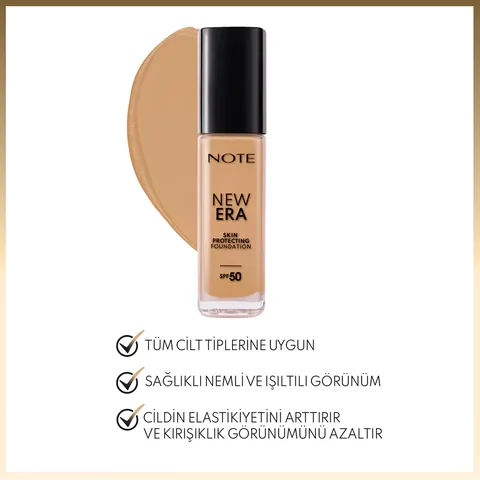 Note New Era Hautschützende Foundation SPF 50 - 160 ml