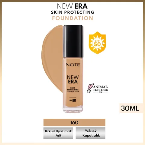 Note New Era Hautschützende Foundation SPF 50 - 160 ml