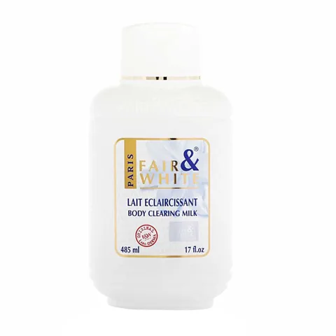 Fair and White Milchlotion zur Aufhellung von dunklen Flecken 485 ml