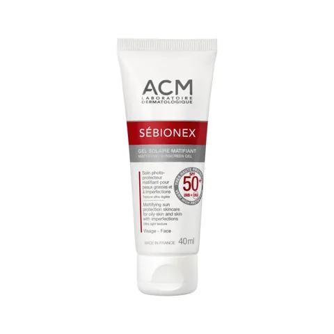 Гель Себионекс для жирной кожи с SPF 50 40 мл от ICM