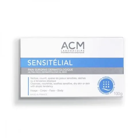 ICM Sensitilian Soap for Cleansing Dry and Sensitive Skin - 100 grams