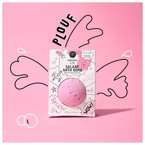 Ванна с бомбочкой Nailmatic Kids Космическая 160 г