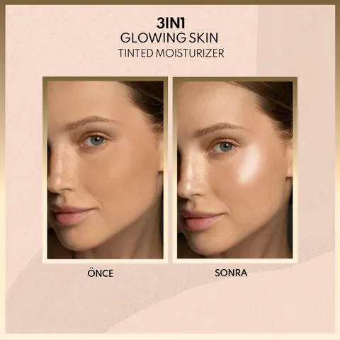 Note 3 in 1 glowing Skin Tinted Moisturizer 50 spf Luminous Brightening Cream