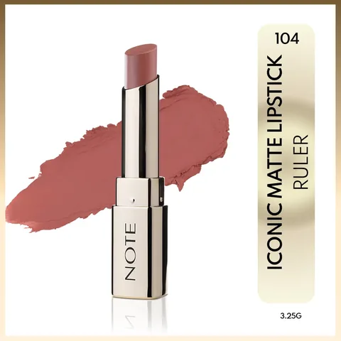 Note Iconic Matte Lipstick 104