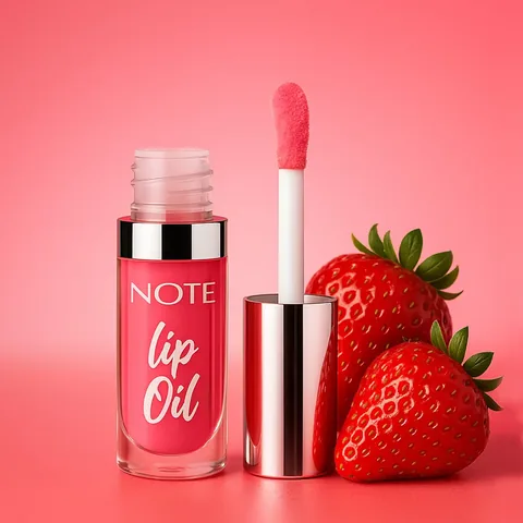 Note Lip Oil Moisturizing And Shining Lip Care Oil 10 baby Pink Pink