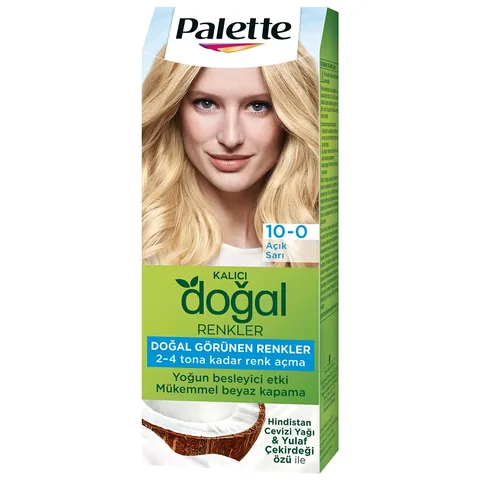 Palette Permanente Haarfarbe Naturblond 10-0