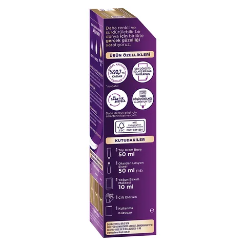 Eye-Catching Dark Blonde Hair Dye - Long-Lasting Color Palette