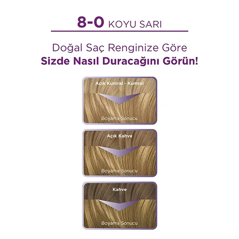 Palette Eye-catching Colors Hair Dye 8-0 dark Blonde