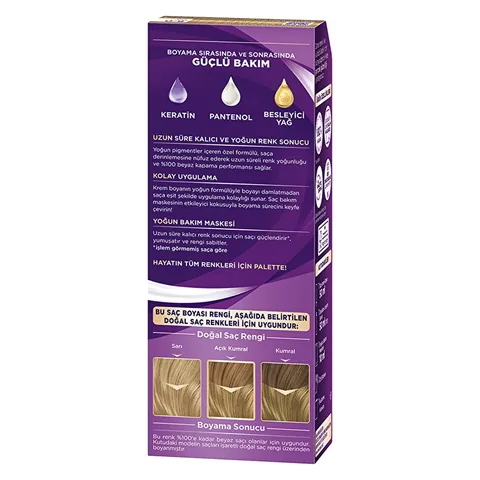 Palette Eye-catching Colors Hair Dye 8-0 dark Blonde