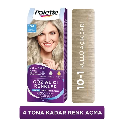 Краска для волос Palette 10-1 пепельный светлый блондин