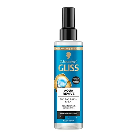 Gliss بلسم جليس أكوا ريفايف المرطب مع حمض الهيالورونيك 200 مل