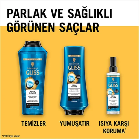 Gliss Aqua Revive Moisturizing Conditioner with Hyaluron 200ml