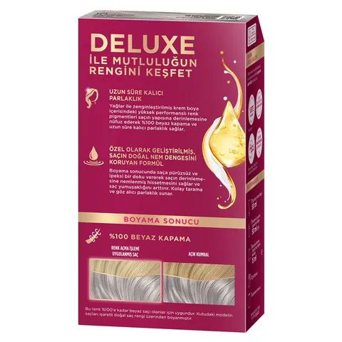 Palette Deluxe Permanente Haarfarbe mit Marulaöl - 50 ml