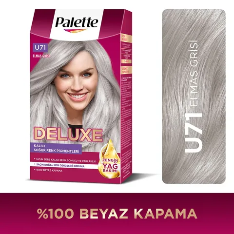 Palette Deluxe Permanente Haarfarbe mit Marulaöl - 50 ml