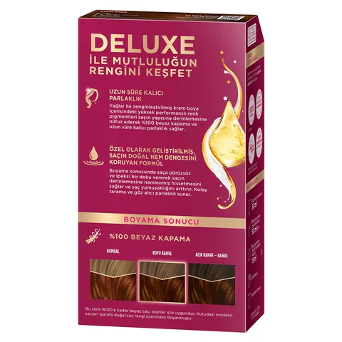 Palette Deluxe Haarfarbe 50ml - Langanhaltende Farbe &amp; Glanz