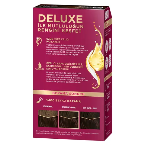 Palette Deluxe Haarfarbe 50ml - Langanhaltende Farbe & Glanz