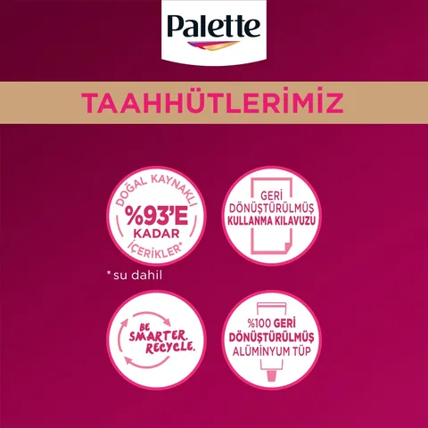 Palette Deluxe Creme-Haarfarbe mit Ölen - 100% Grauabdeckung
