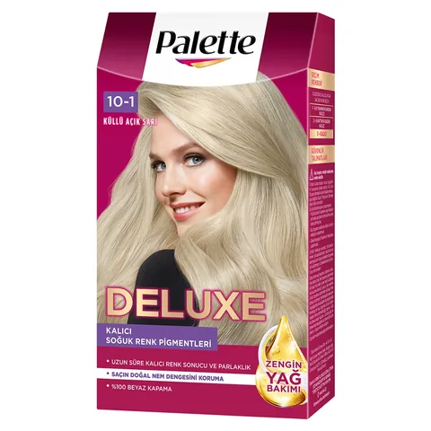 Palette Deluxe Creme-Haarfarbe mit Ölen - 100% Grauabdeckung