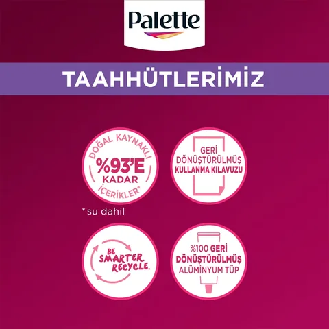 Palette Deluxe Haartönung mit Mikroölen - Langanhaltende Farbe