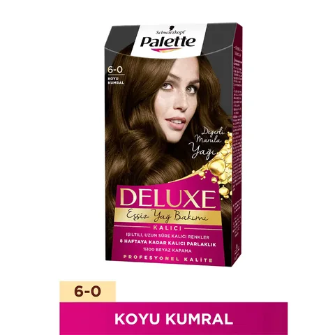 Palette Deluxe Creme-Haarfarbe mit Ölen - 100% Grauabdeckung