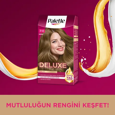 Palette صبغة شعر باليت ديلوكس أشقر رقم 7-0 50 مل