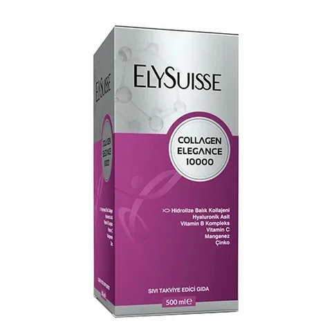 Elysuisse مكمل غذائي إليسويس كولاجين إليجانس 10000، 500 مل