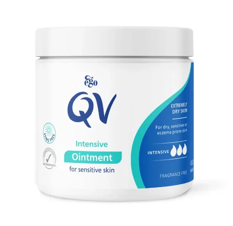 QV Интенсивный крем для чувствительной кожи с экземой 450г от QV