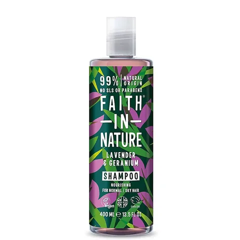 Faith In Nature Lavendel-Geranie Shampoo 400ml