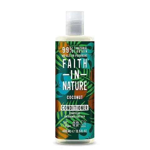 Faith In Nature كريم ترطيب الشعر بجوز الهند من فيث إن نيتشر400 مل العناية الطبيعية