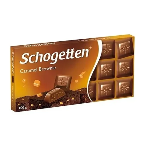 Schogetten شوغيتن كراميل براوني 100 غرام