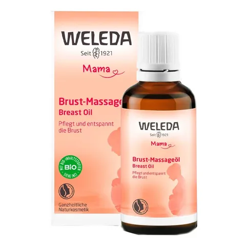 Масло для массажа груди Weleda органическое 50 мл